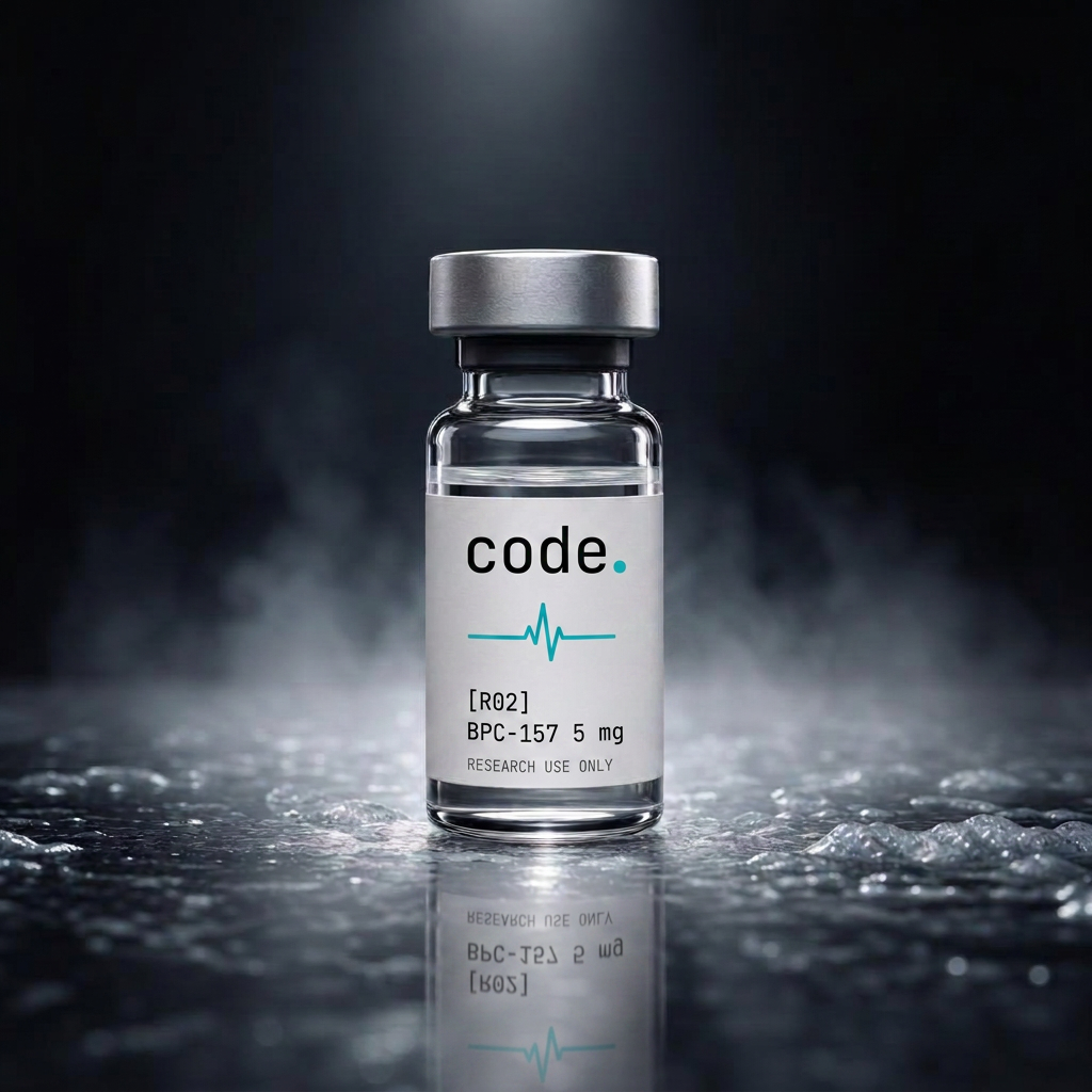 Vial code.® BPC-157 5 mg