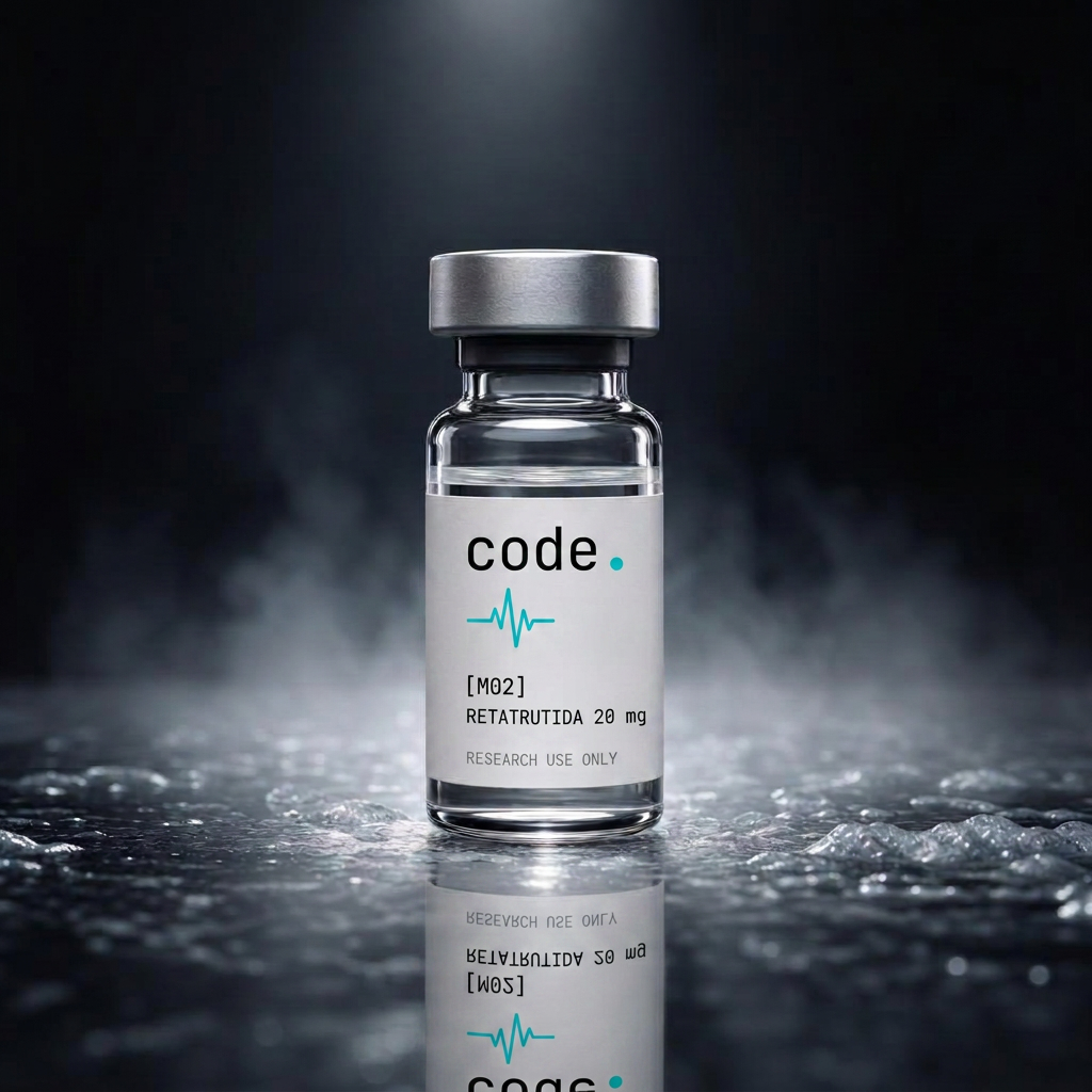 Vial code.® Retatrutida 20 mg