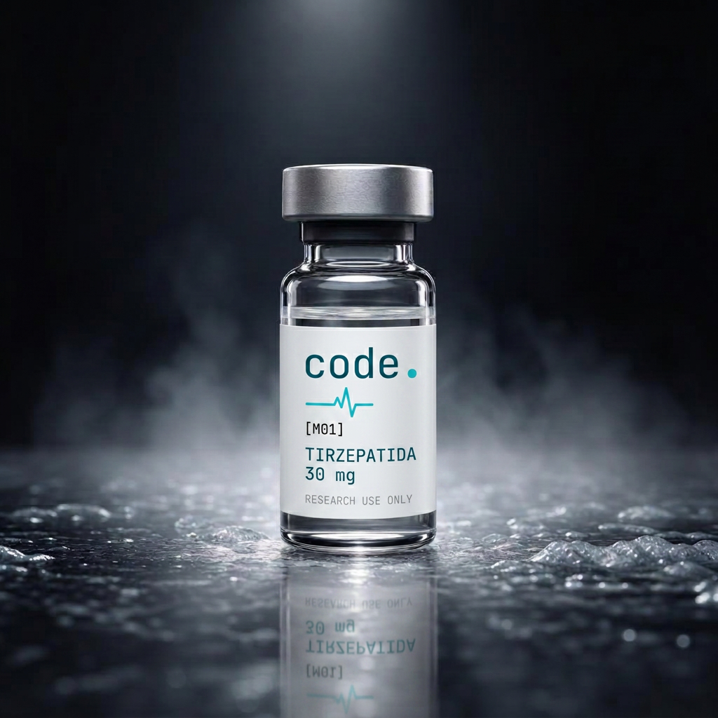 Vial code.® Tirzepatida 30 mg